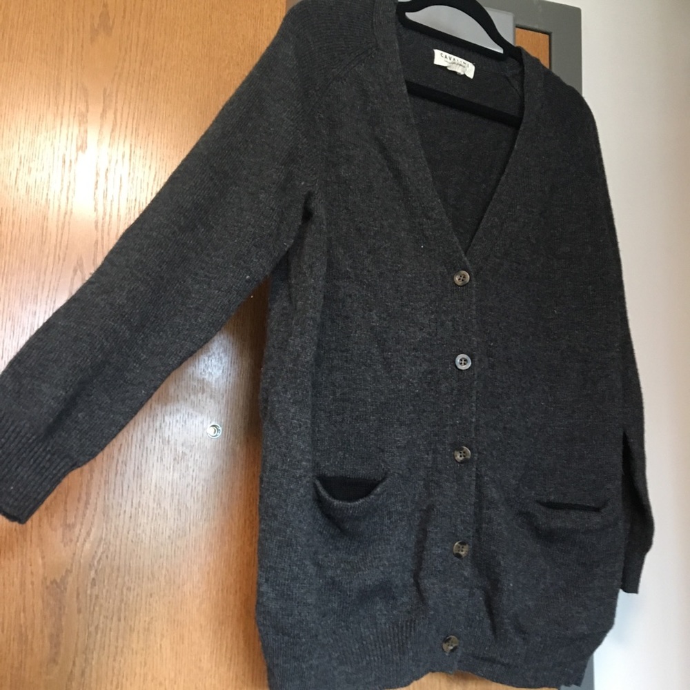 cavalini | wool button up sweater